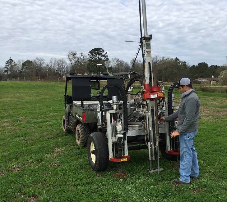 auburn farm, field spatial parameteres