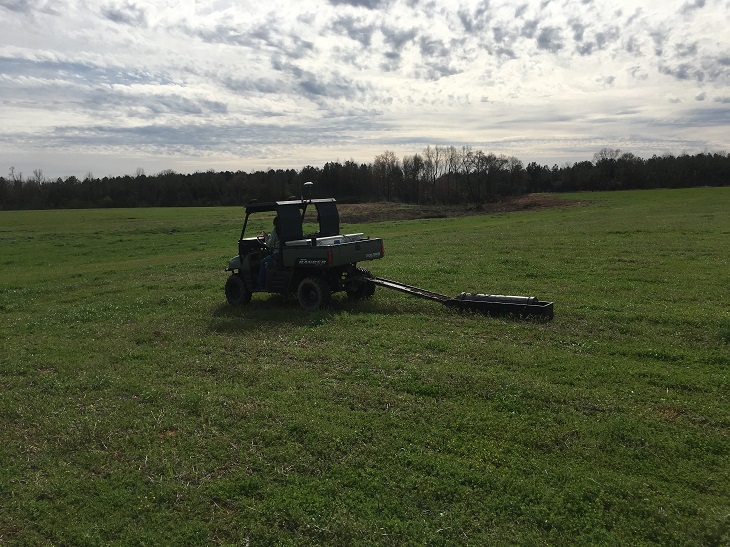 auburn farm, field spatial parameters